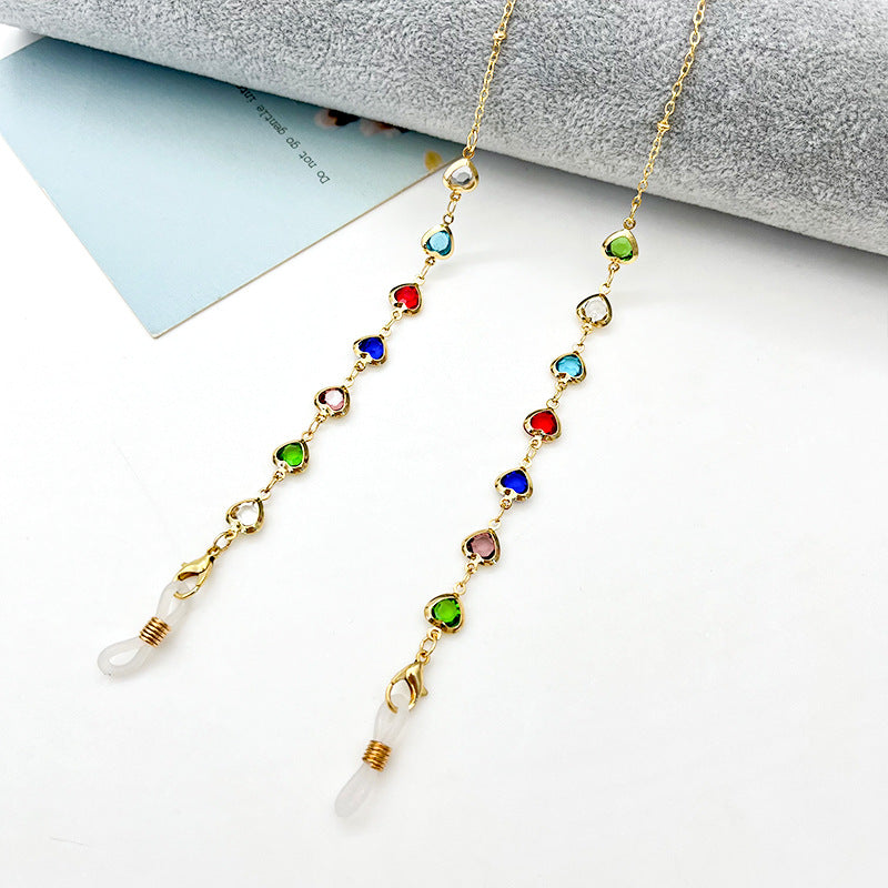 Heart-Shaped Eyewear Chain Kalsten