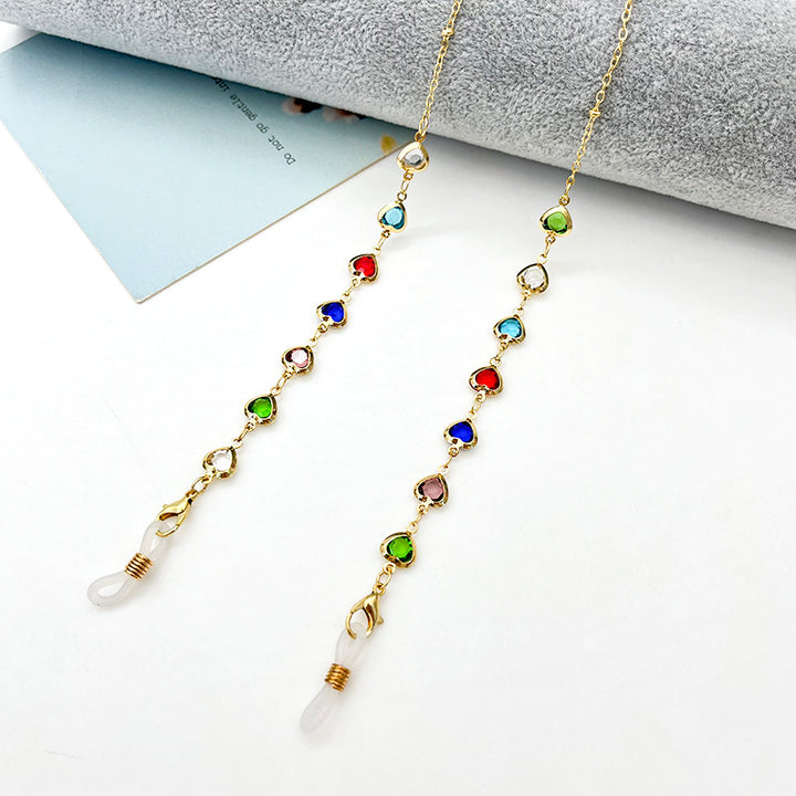 Heart-Shaped Eyewear Chain Kalsten