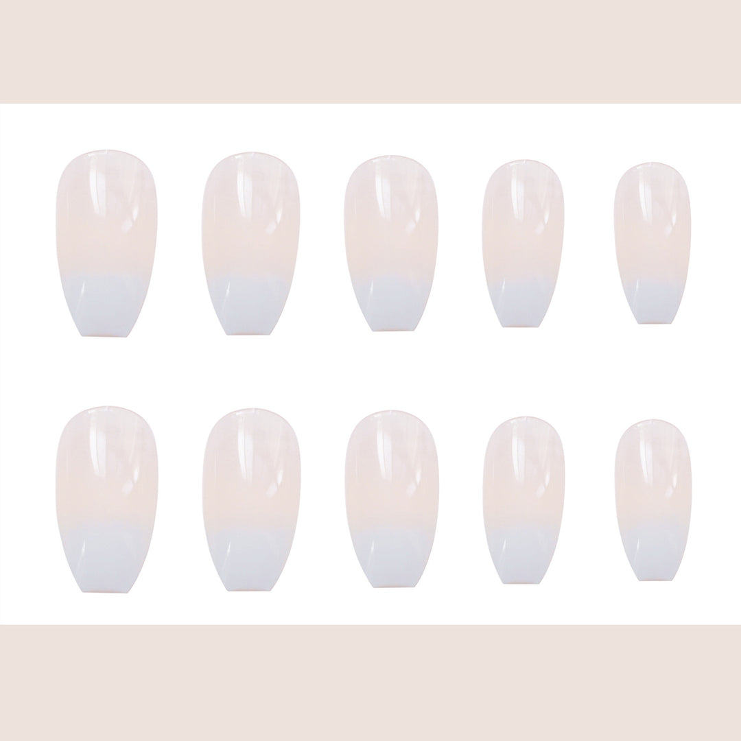 Elegant Gradient Press-On Nails