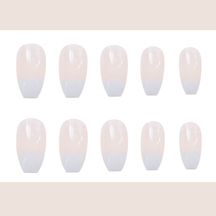 Elegant Gradient Press-On Nails