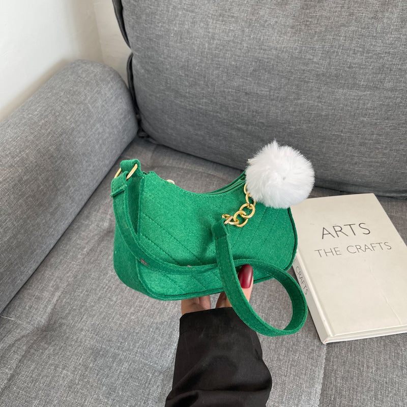 WoStylish Faux Fur Mini Handbag Kalsten