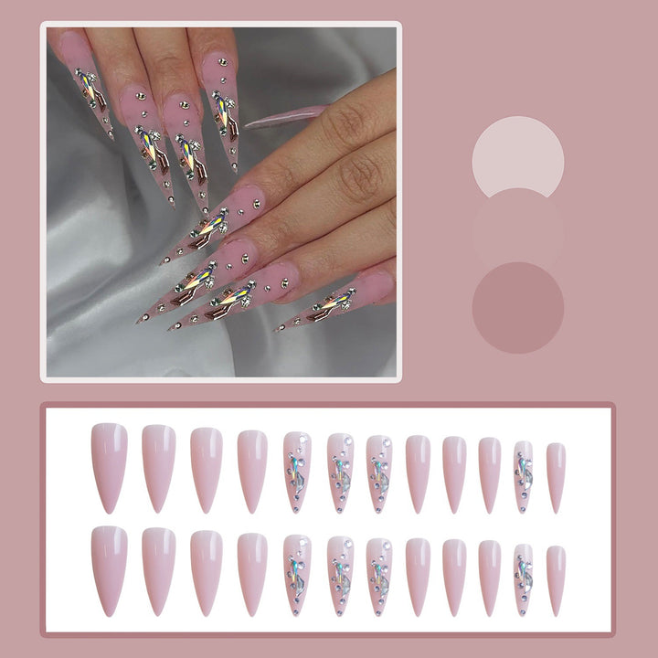 Glamorous artificial nail design Kalsten