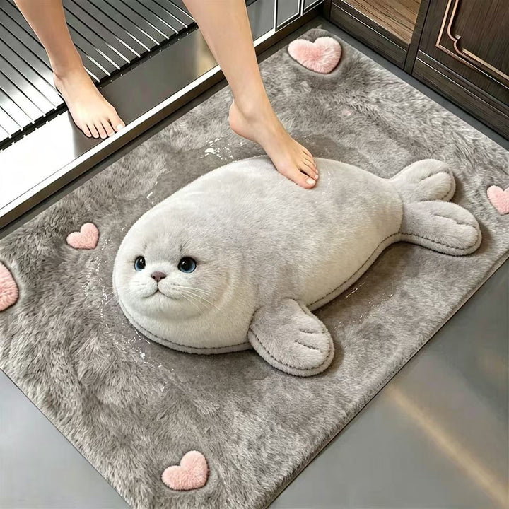 Plush Animal-Themed Area Rug