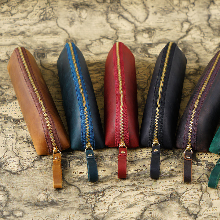 Premium Leather Pencil Holder