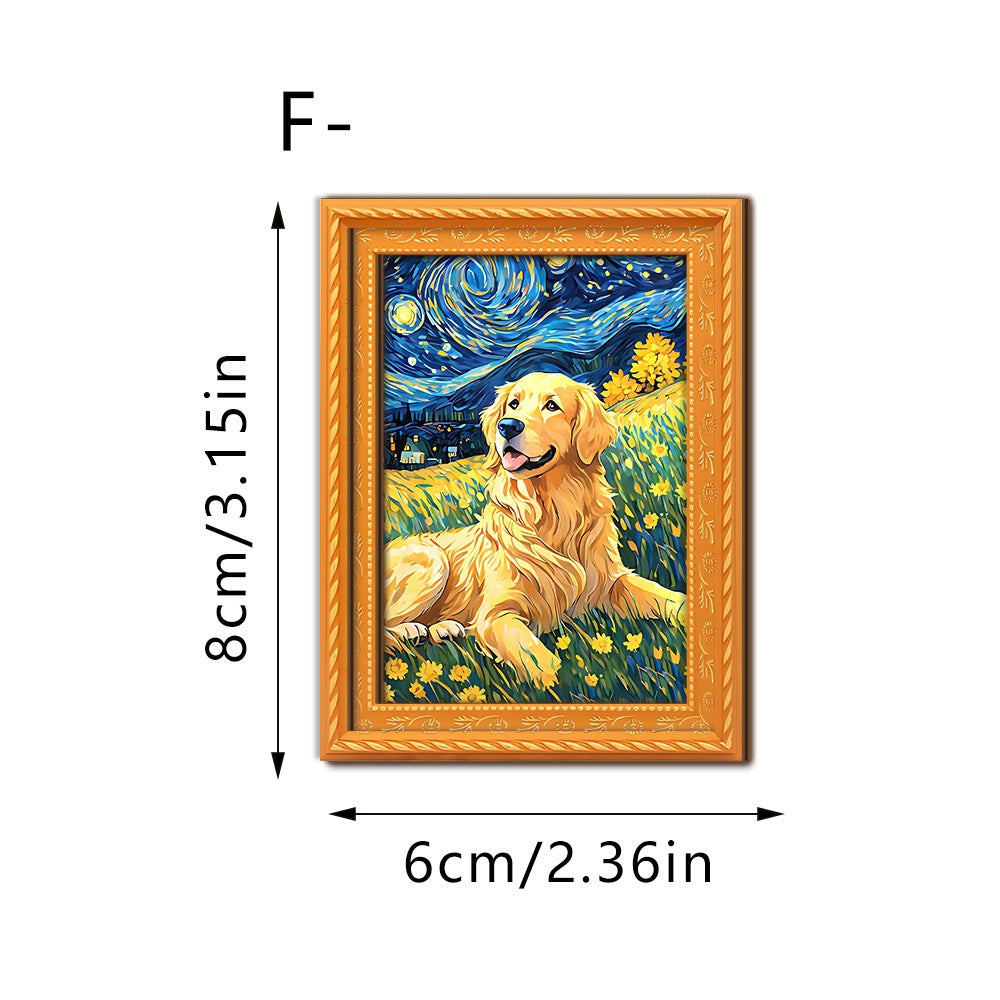 Decorative cat art with futuristic design Kalsten