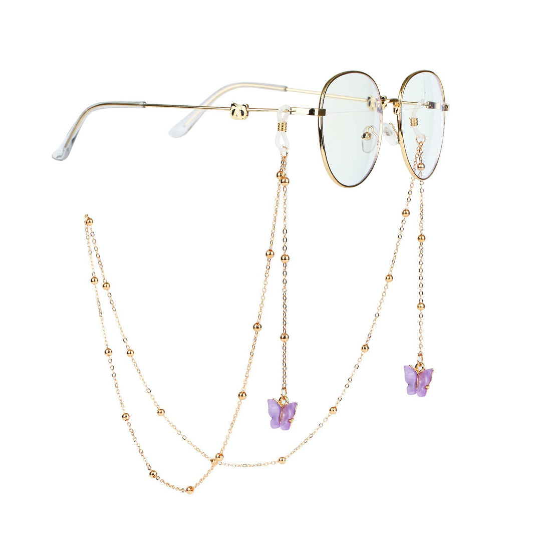 Decorative Butterfly Eyewear Chain Kalsten