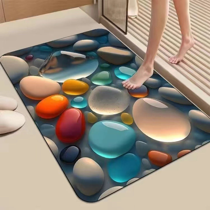 Non-Slip Water-Absorbent Bath Mat Kalsten