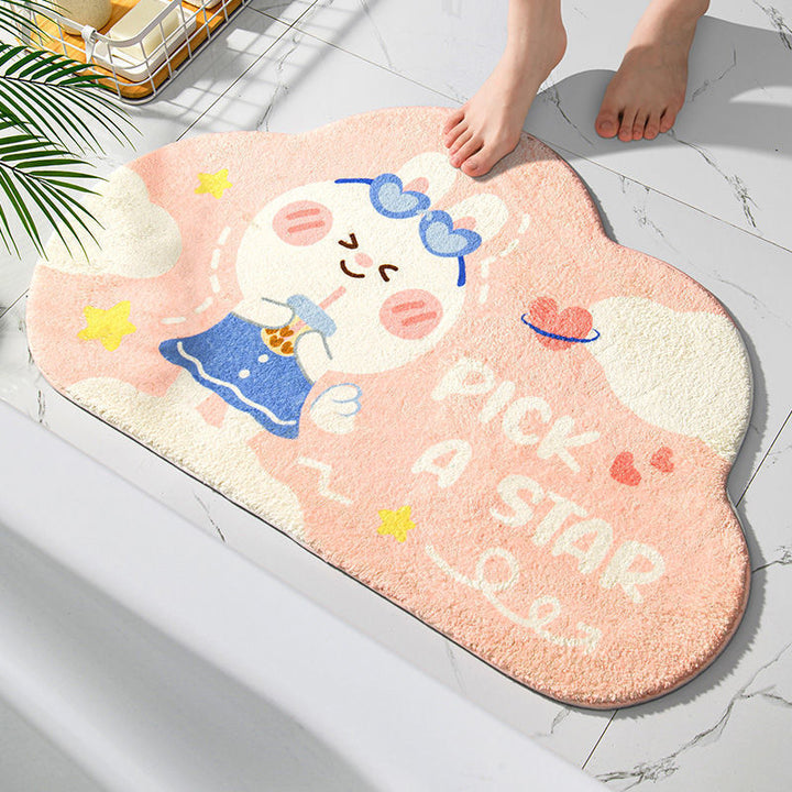 Cute Cartoon Duck Bath Mat