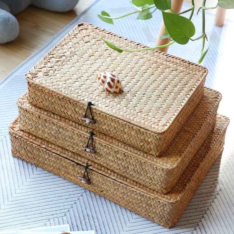 Handcrafted Natural Storage Box Kalsten