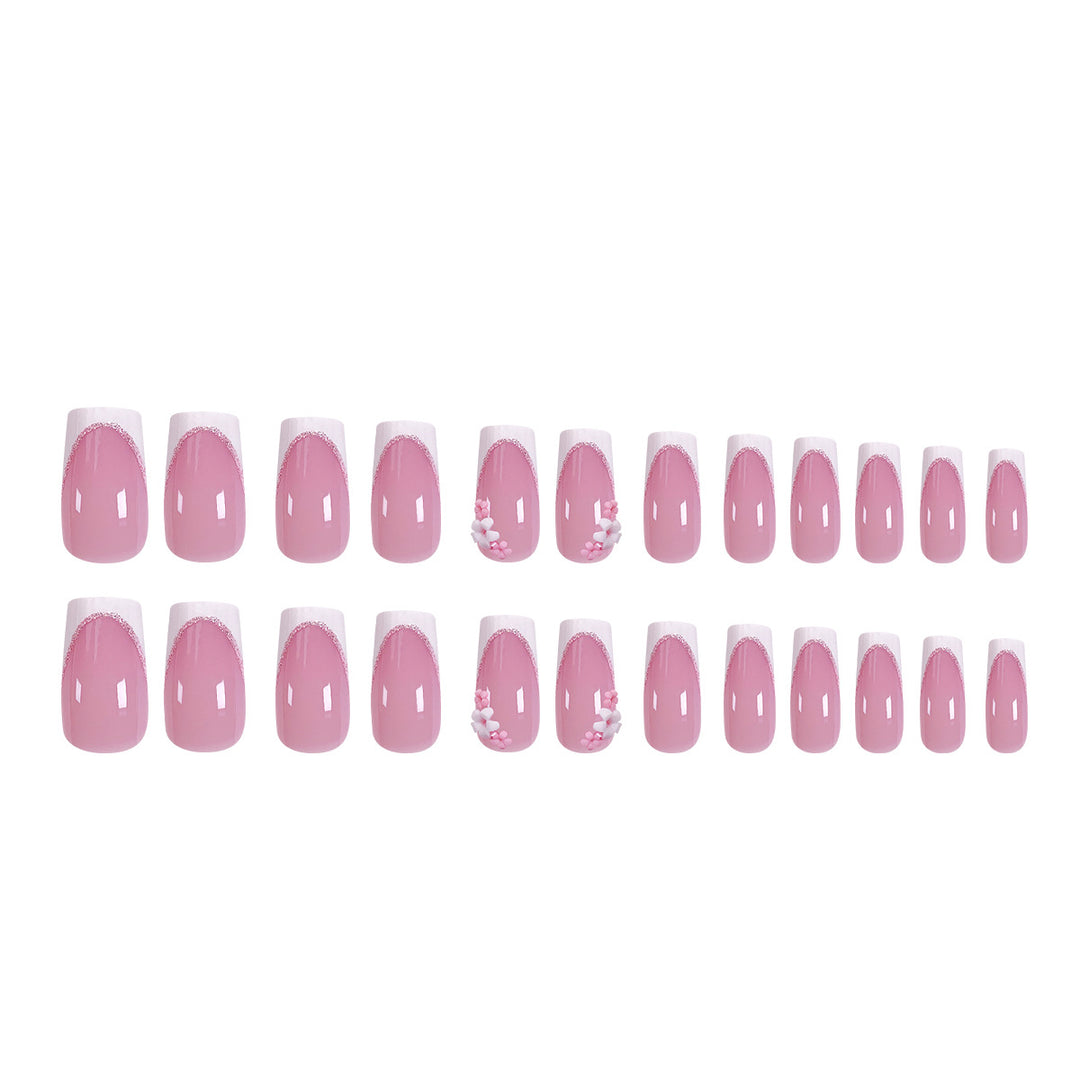 Elegant artificial nails with floral design Kalsten