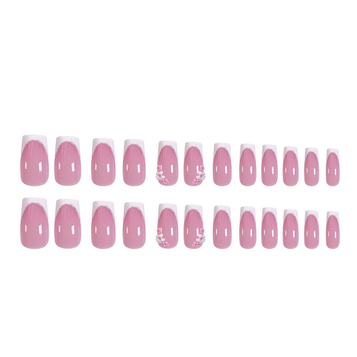 Elegant artificial nails with floral design Kalsten