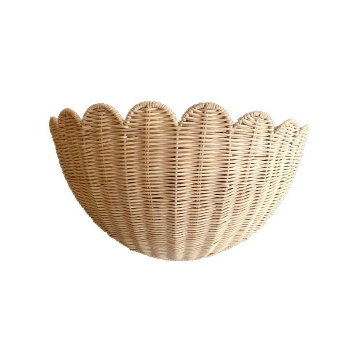 Handcrafted Basket in Shell Design Kalsten