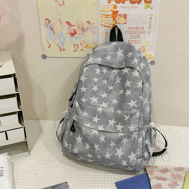 Casual Star-Print Backpack Kalsten 1791205441