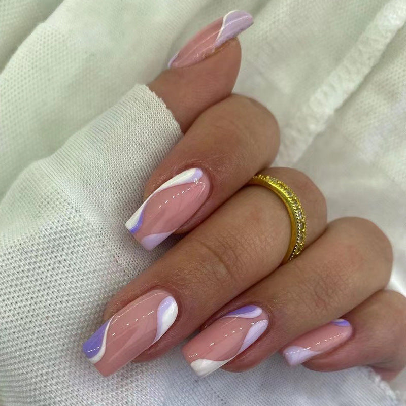 Artful Nail Art with Geometric Patterns Kalsten