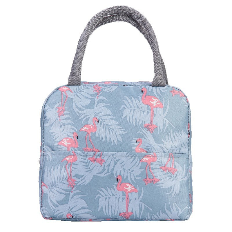 Insulated Flamingo-Themed Lunch Bag Kalsten