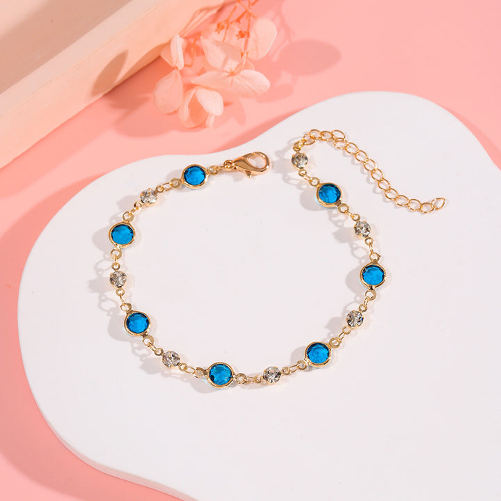 Elegant Crystal Adorned Bracelet Kalsten