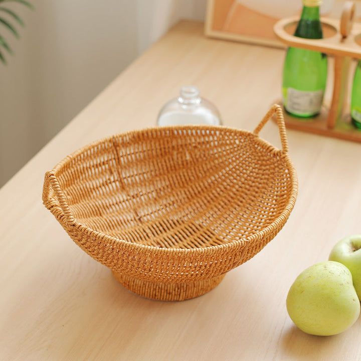 Elegant Woven Fruit Serving Bowl Kalsten