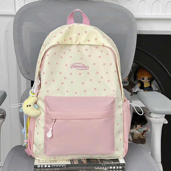 Playful Star-Patterned Daypack