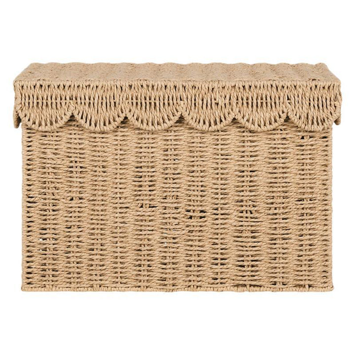 Playful storage basket with lid Kalsten