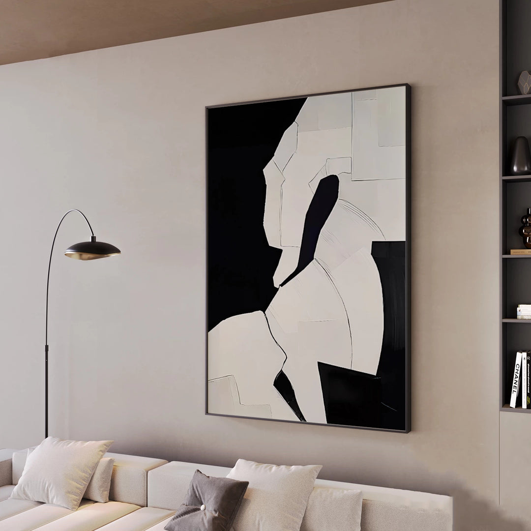 Abstract Expression Canvas Artwork for Interiors