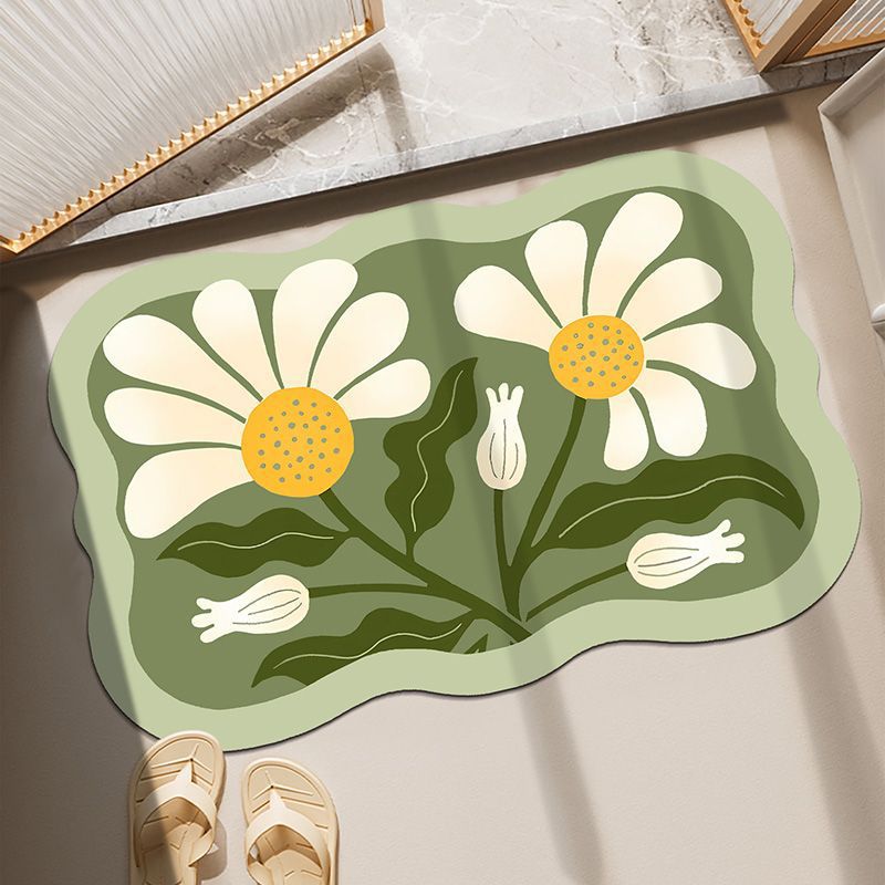 Floral-Designed Comfort Mat Kalsten