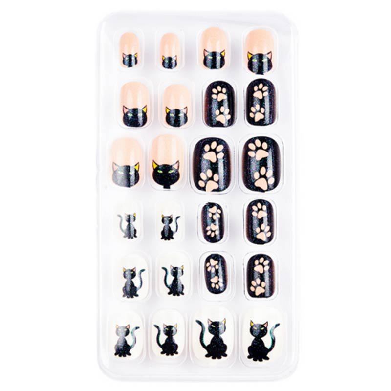 Decorative Animal-Themed Press-On Nails Kalsten