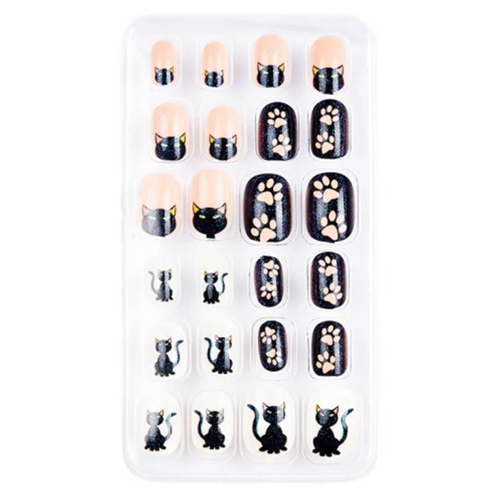 Decorative Animal-Themed Press-On Nails Kalsten