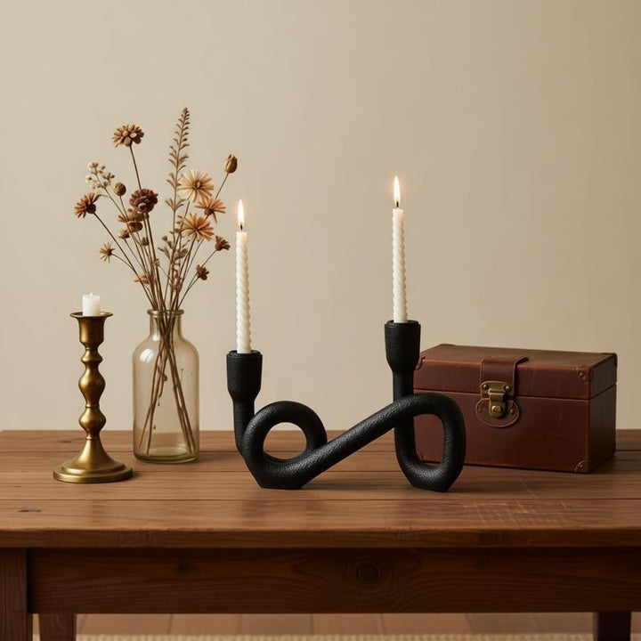 Stylish Iron Candle Holder