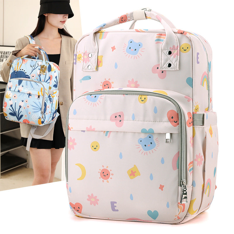 Cute Graphic Print Backpack Kalsten