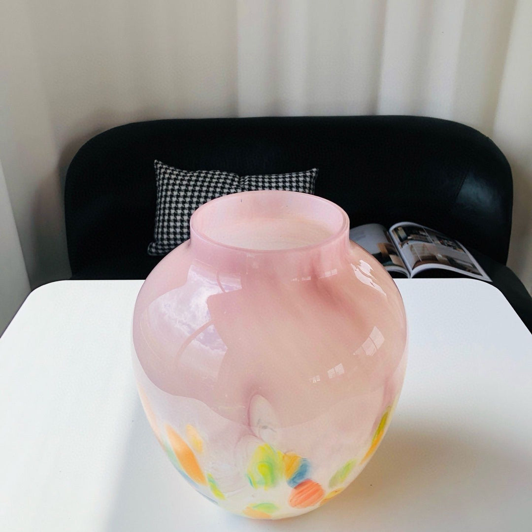 Artistic Decorative Glass Vase