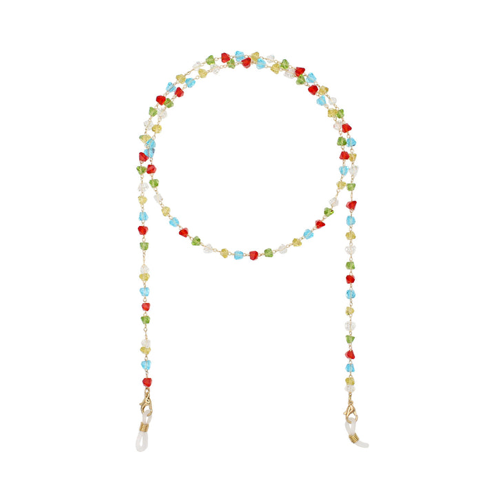 Heart Shaped Beaded Eyewear Chain Kalsten