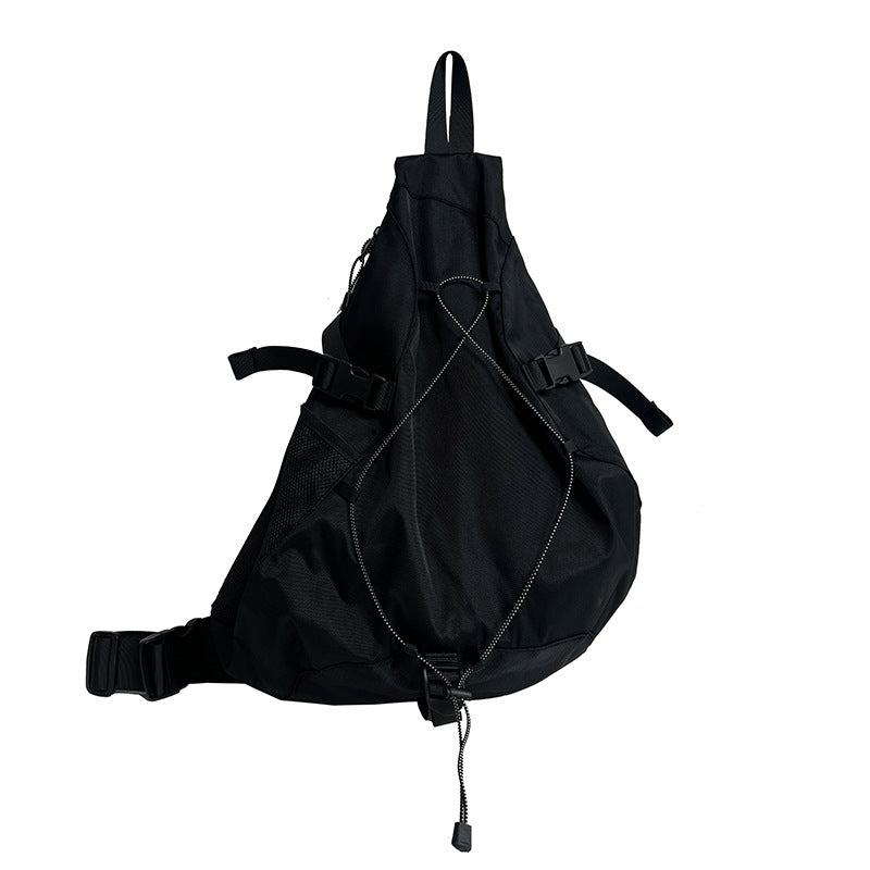 Sporty sling backpack with adjustable straps and practical organizer Kalsten