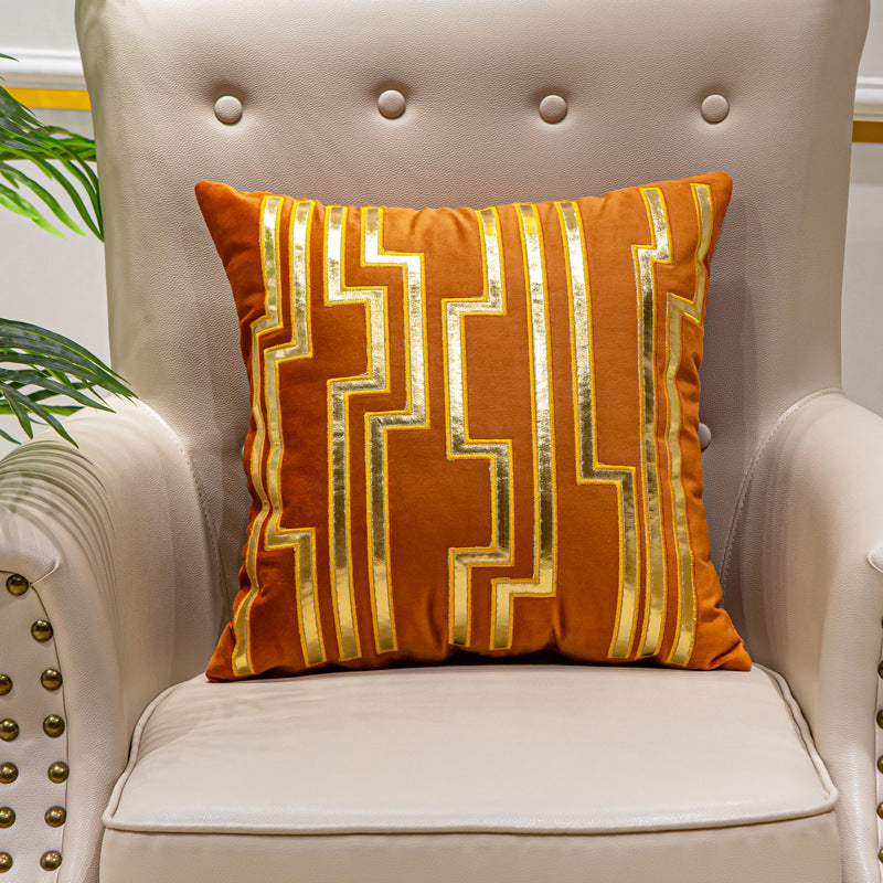 Decorative Luxury Geometric Velvet Pillow