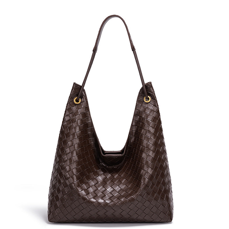 Stylish Woven Hobo Handbag Kalsten