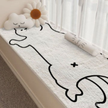 Cute Cartoon Animal Accent Rug