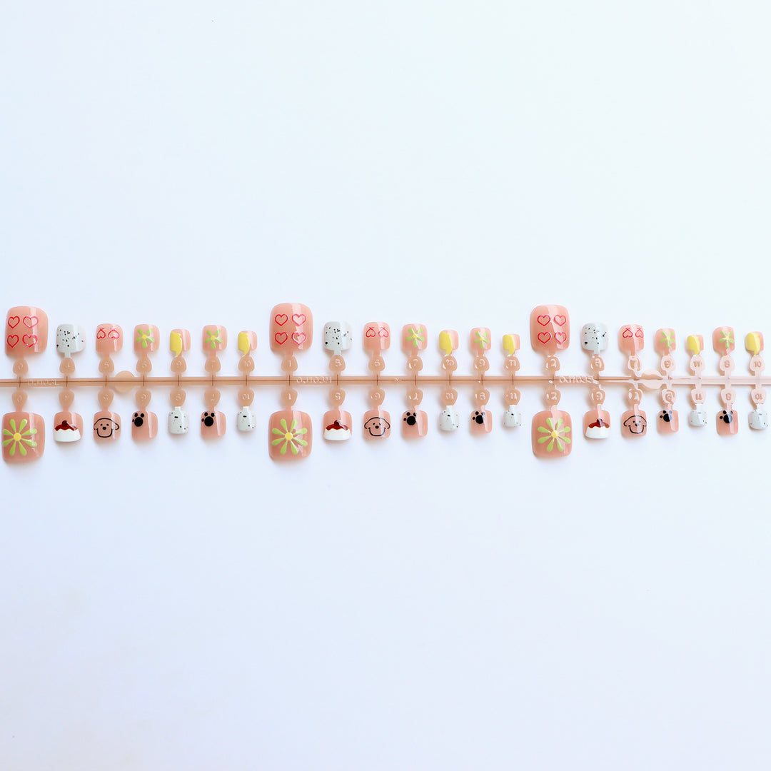 Artistic Themed Press-On Nail Collection Kalsten