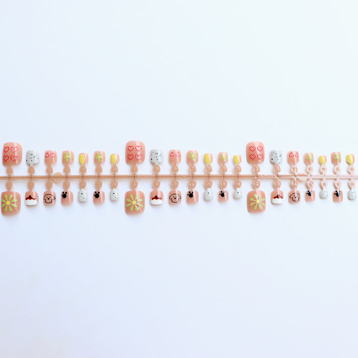 Artistic Themed Press-On Nail Collection Kalsten