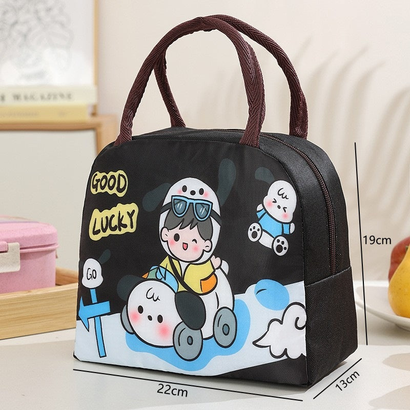 Cartoon-Themed Insulated Lunch Bag Kalsten