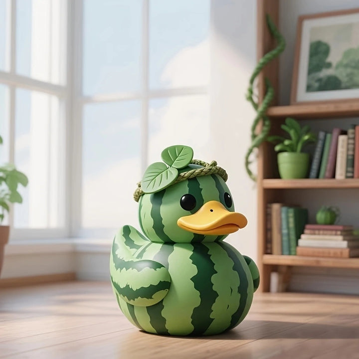 Funny rubber duck with strawberry design Kalsten