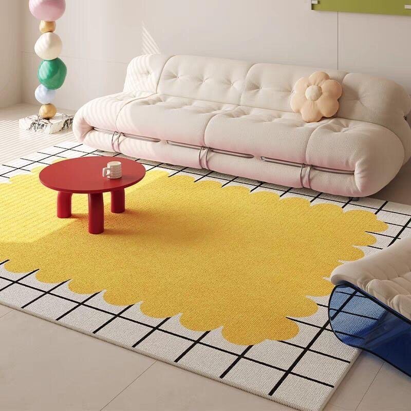 Decorative Floral Pattern Area Rug