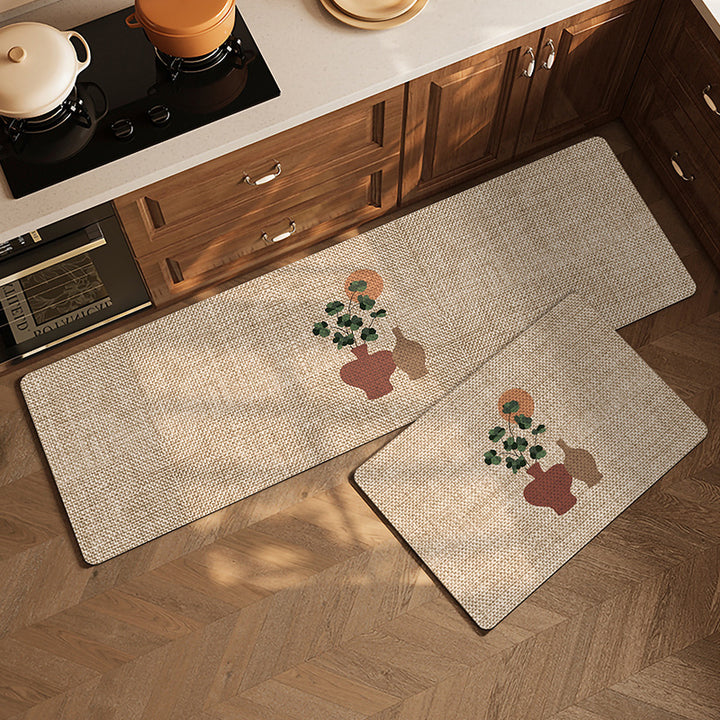 Absorbent Bathroom Mat for Indoor Floor Use