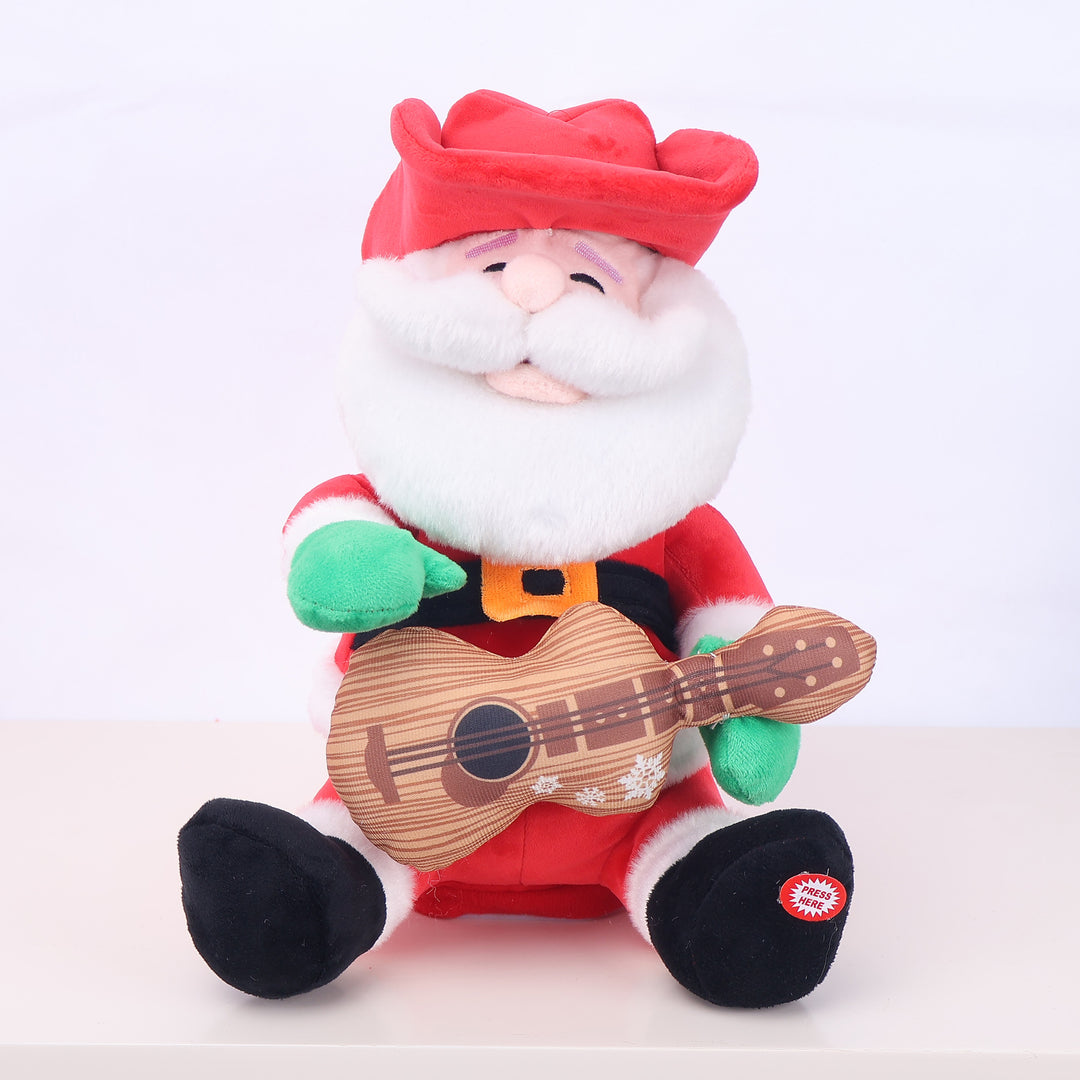 Decorative Santa Claus figure with candy