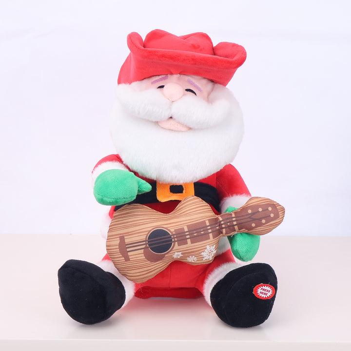 Decorative Santa Claus figure with candy