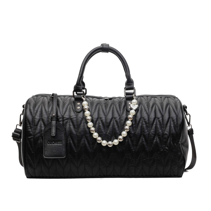 Noble travel bag in modern diamond design Kalsten