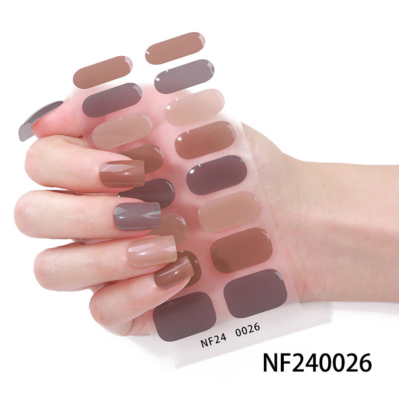 Elegant French Tip Nail Wraps