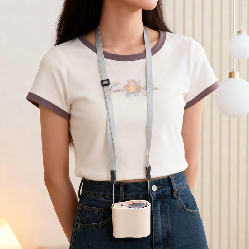 Women's Portable USB Mini Fan with Folding Clip Kalsten