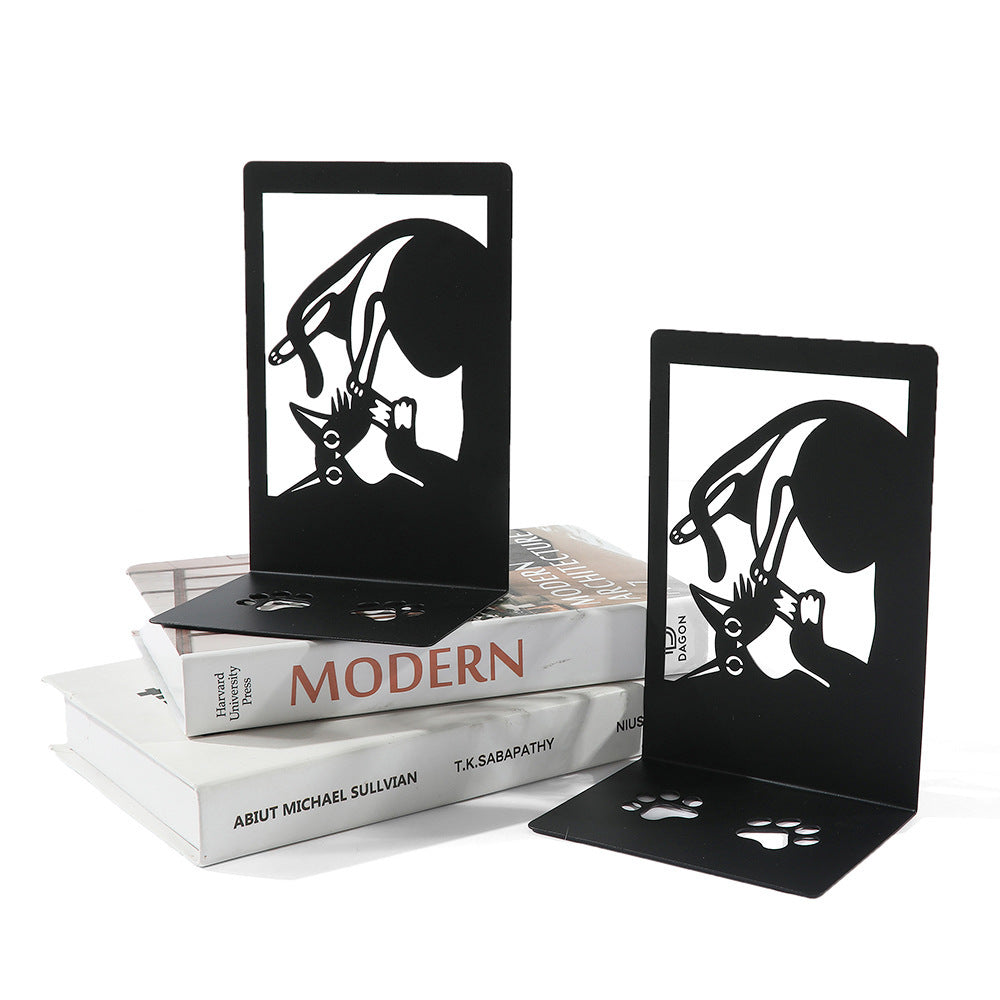 Cat-Themed Decorative Bookends