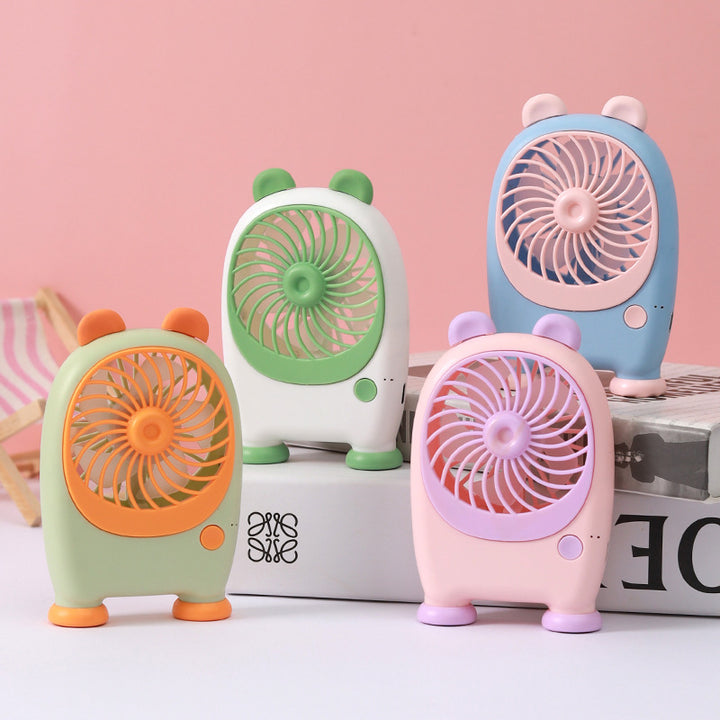 Unisex Portable Mini Handheld Fan in Playful Animal Design Kalsten