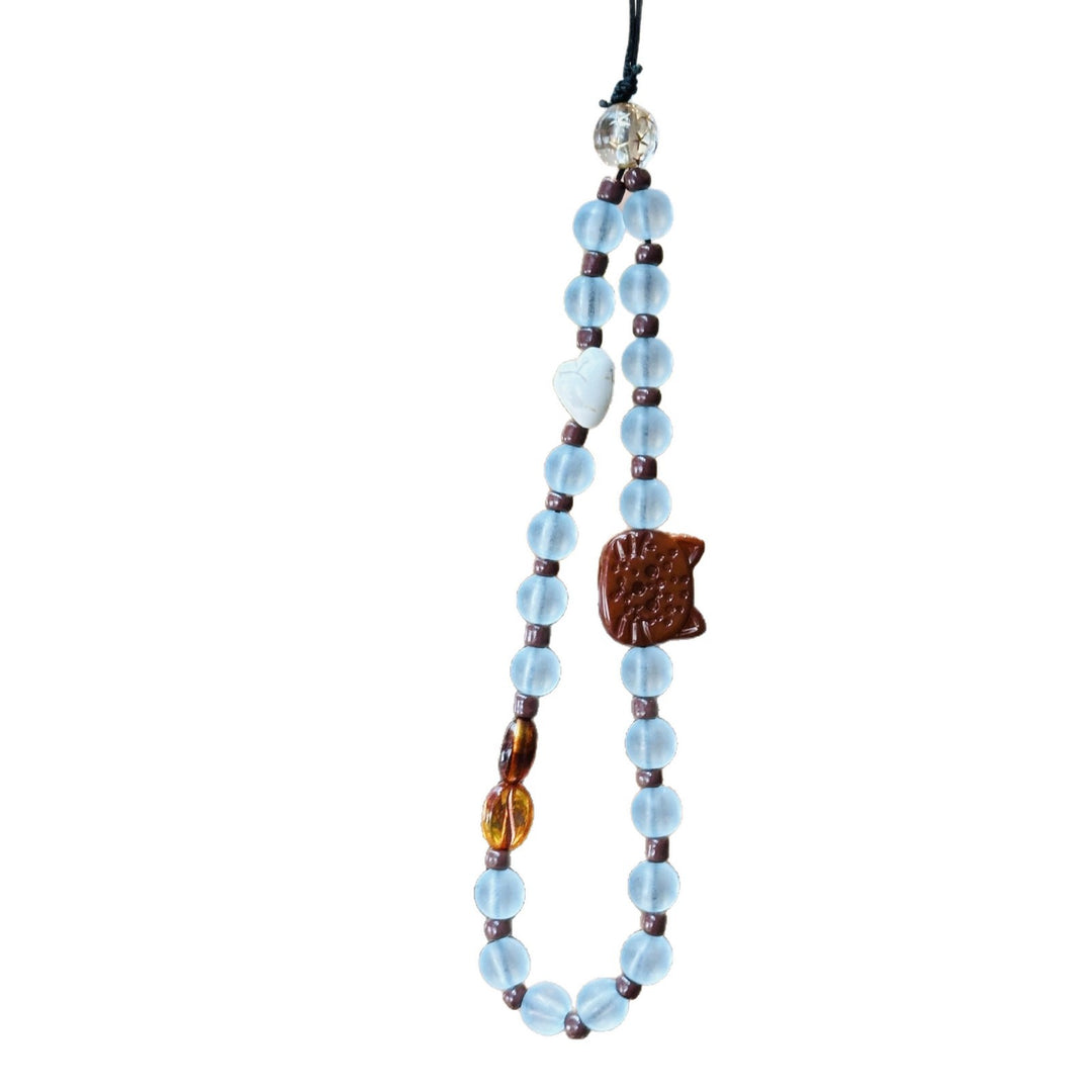 Beaded Charm Phone Lanyard Kalsten 1790134781