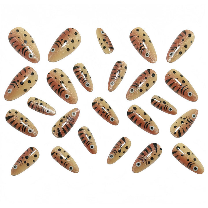 Artificial nails with fish motif Kalsten